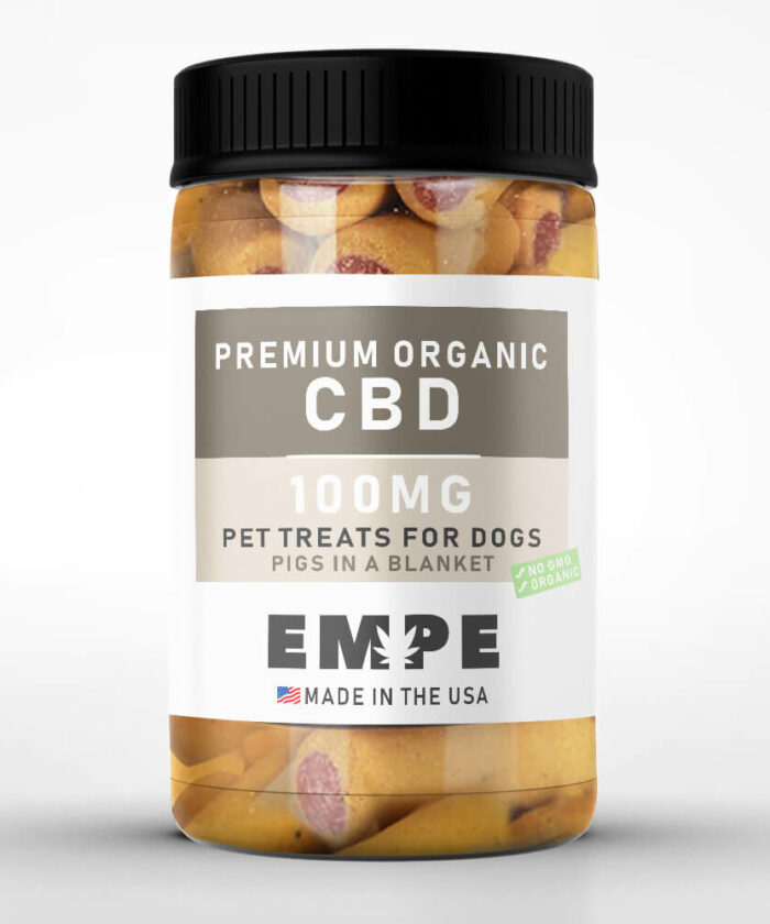 Organic CBD Treats for dogs Pigs in a blanket