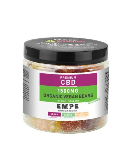 CBD Vegan Gummy Bears 1500mg