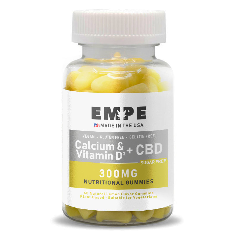 Cbd Nutritional Gummies Calcium And Vitamin D 300mg