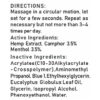 CBD Roll-on Ingredients