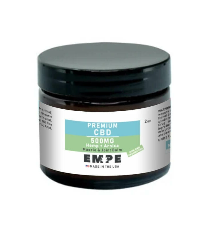 CBD Muscle Joint Balm Open 500mg EMPE-USA