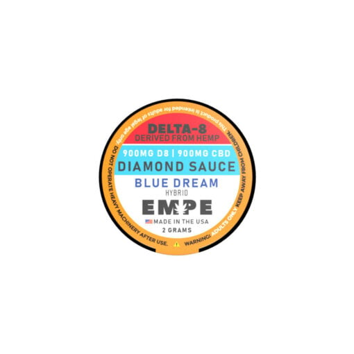 Delta-8 Diamond Sauce Hybrid Blue Dream Empe USA