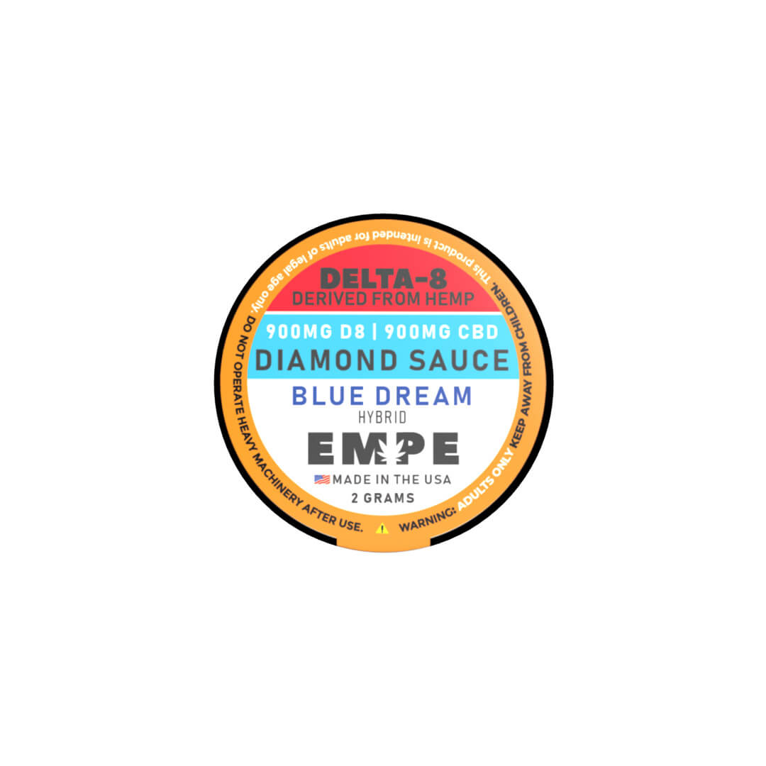Delta8 Diamond Sauce EMPEUSA Organic CBD Products