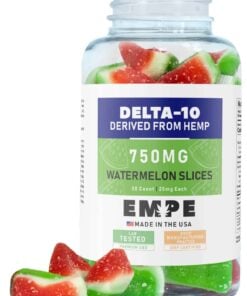 Delta-10 Watermelon Slices Gummies 750mg Empe-USA Open