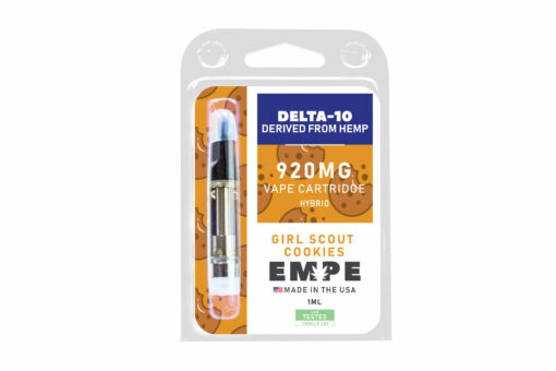 Delta-10 Hybrid Girl Scout Cookies vape cartridge EMPE USA