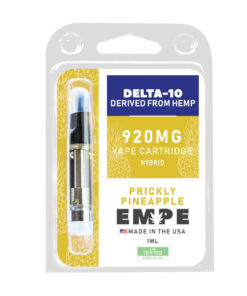 Delta-10 Hybrid Prickly Pineapple vape cartridge EMPE USA