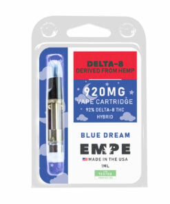 Delta-8 Blue Dream CBD vape cartridge EMPE USA