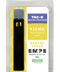 THC-O Disposable Vape Indica Banana Cream