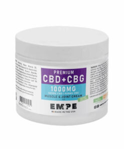 CBD + CBG muscle joint cream 1000mg