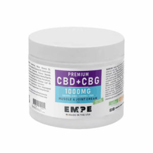 CBD + CBG muscle joint cream 1000mg