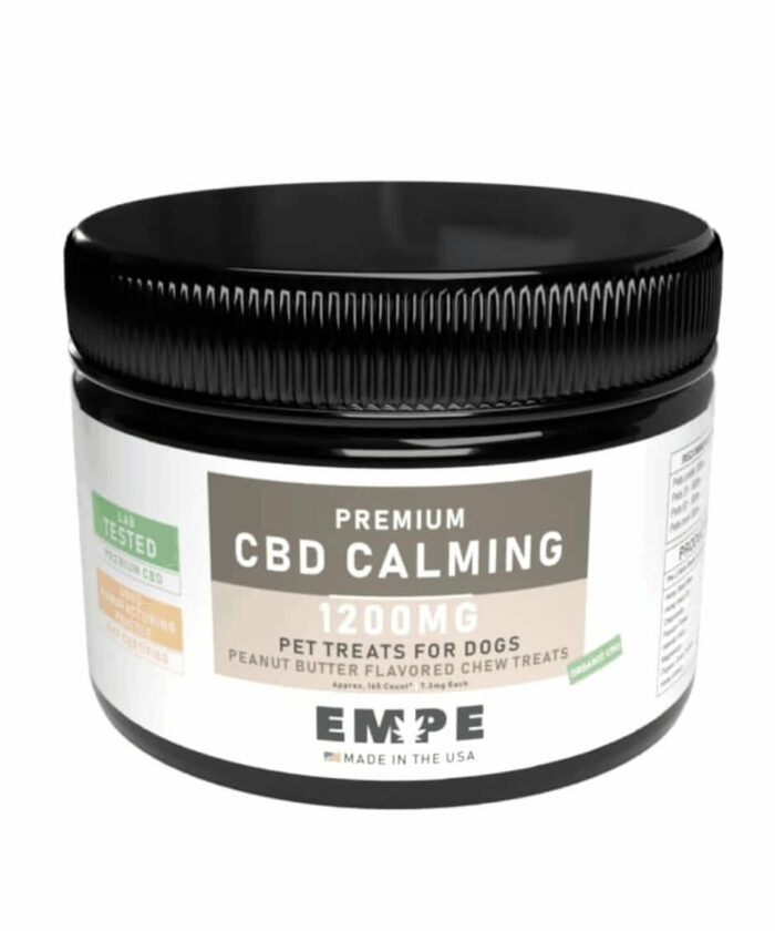 CBD Pet Dog Treat Calming Peanut Butter 1200mg